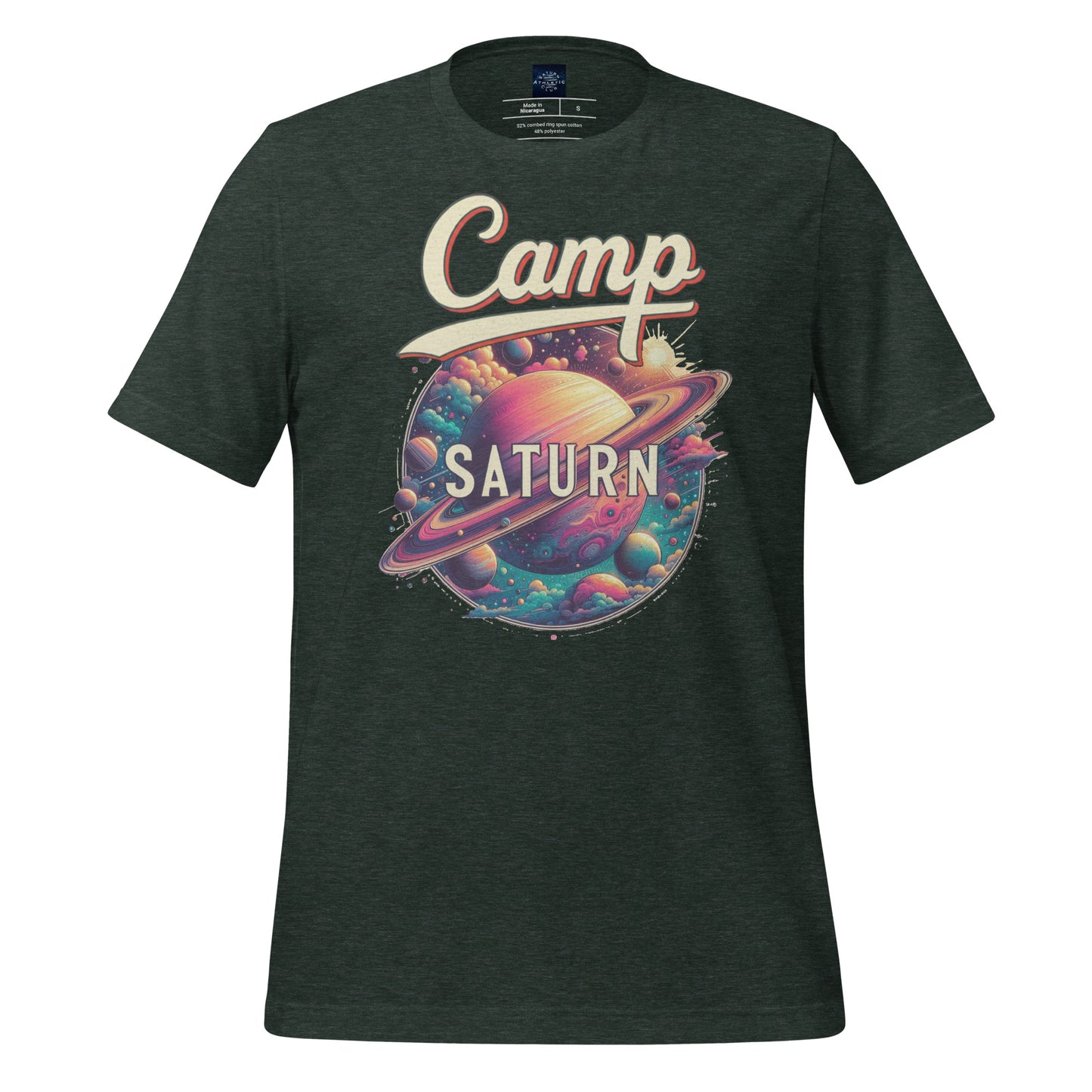 Camp Saturn Retro - T-shirt