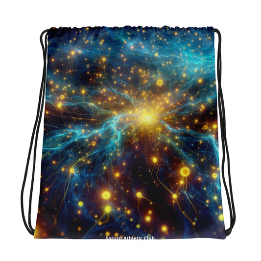 Cosmic Web Drawstring Bag