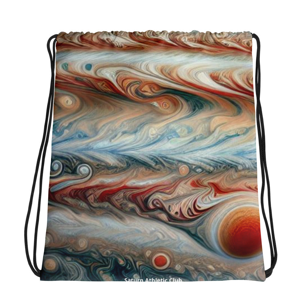 Jupiter Clouds Drawstring Bag