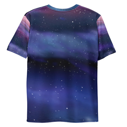 Spiral Galaxy Motion - Men's T-shirt