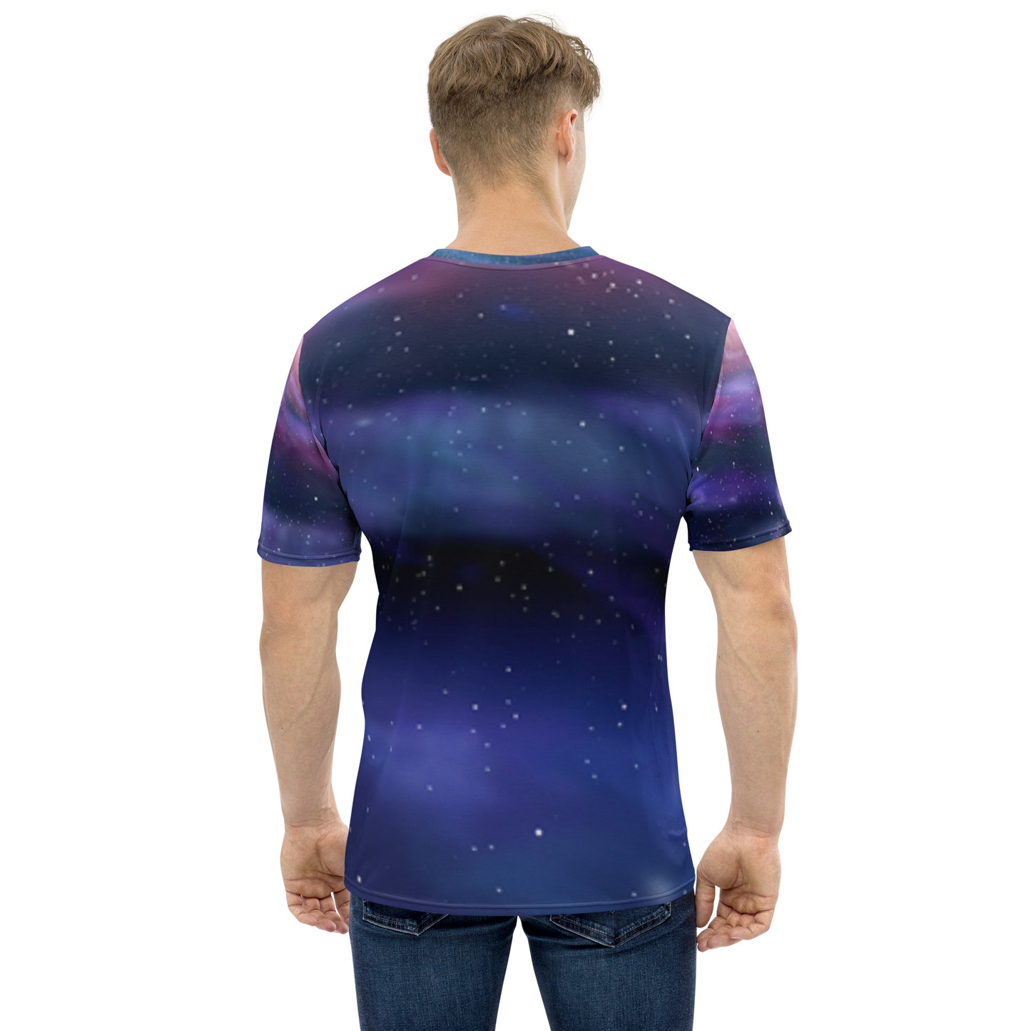 Spiral Galaxy Motion - Men's T-shirt