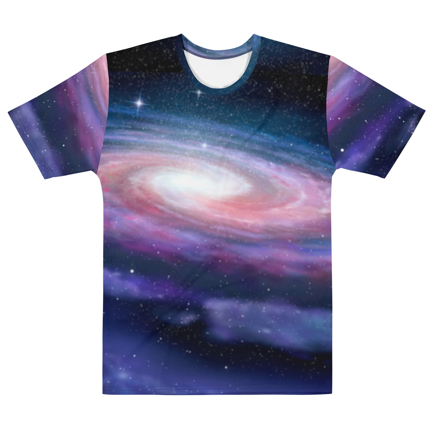 Spiral Galaxy Motion - Men's T-shirt