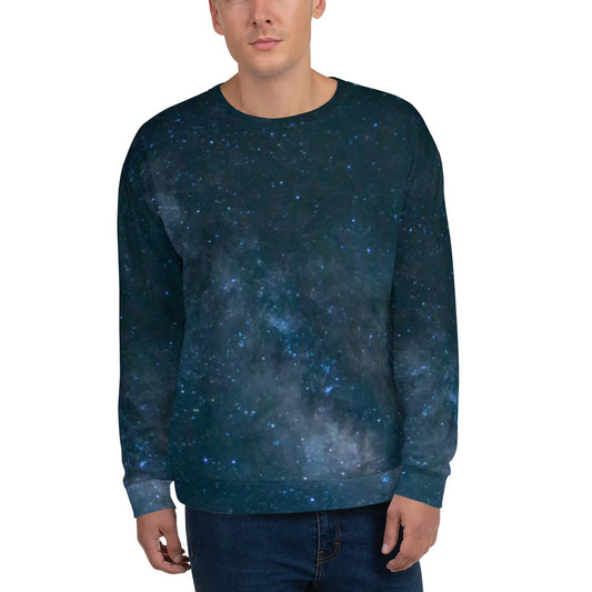 Blue Nebulas - Men's Sweatshirt