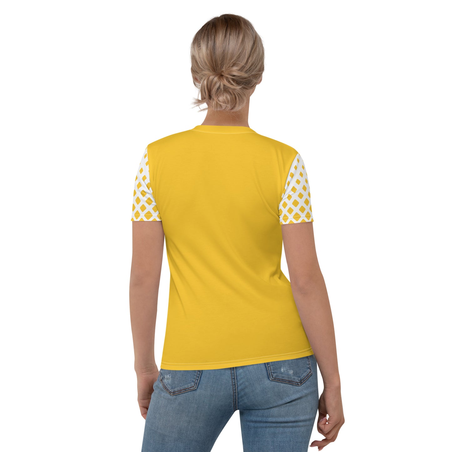 Rogue Contour - Yellow Stretchy Women's T-shirt