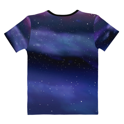 Spiral Galaxy Motion - Women's T-shirt