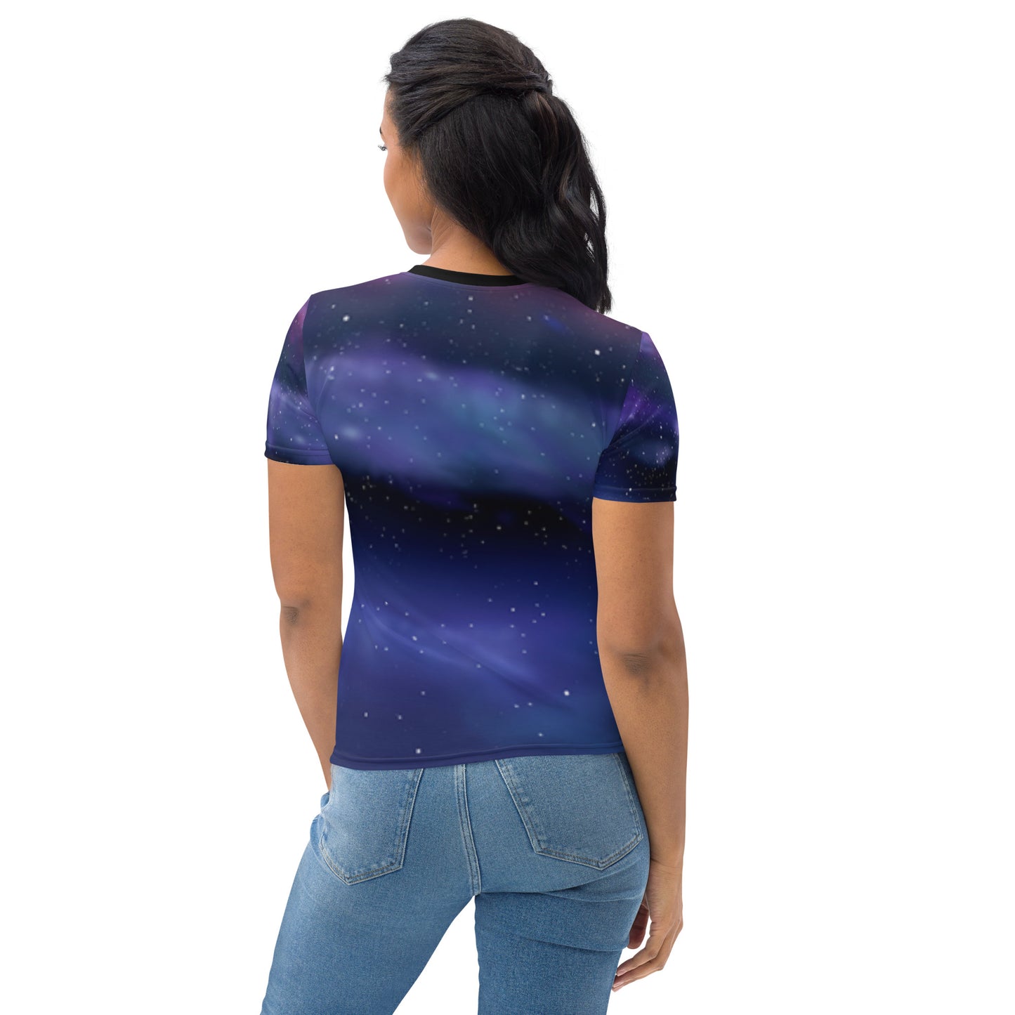 Spiral Galaxy Motion - Women's T-shirt