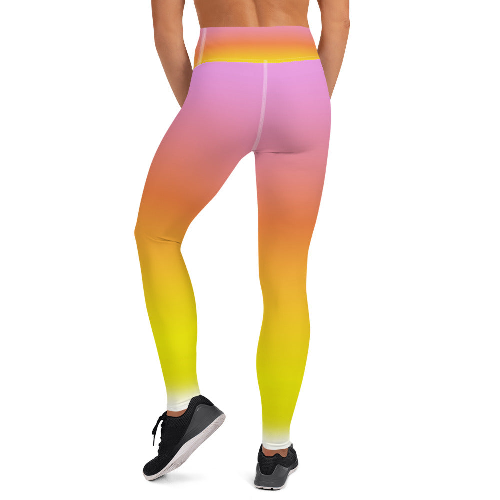 Radiant Sunrise - Yoga Leggings