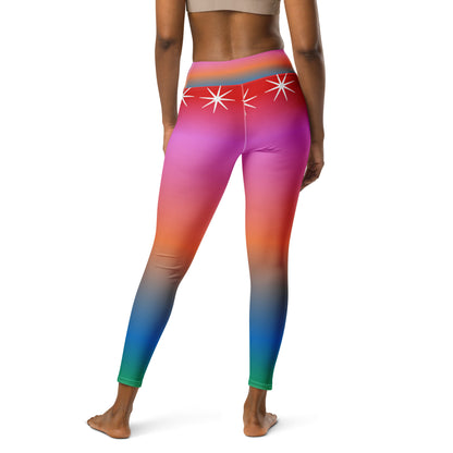 Stars Out at Dusk - Yoga Leggings