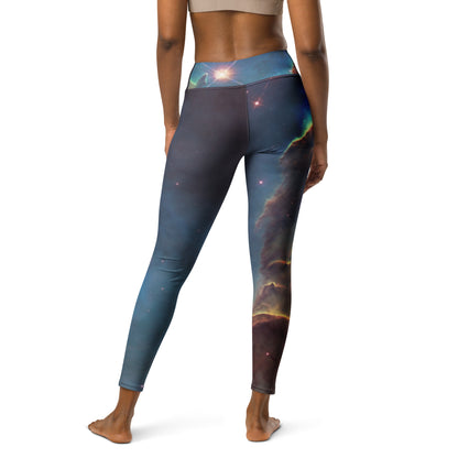 Star Birth Hydrogen Clouds - Yoga Leggings