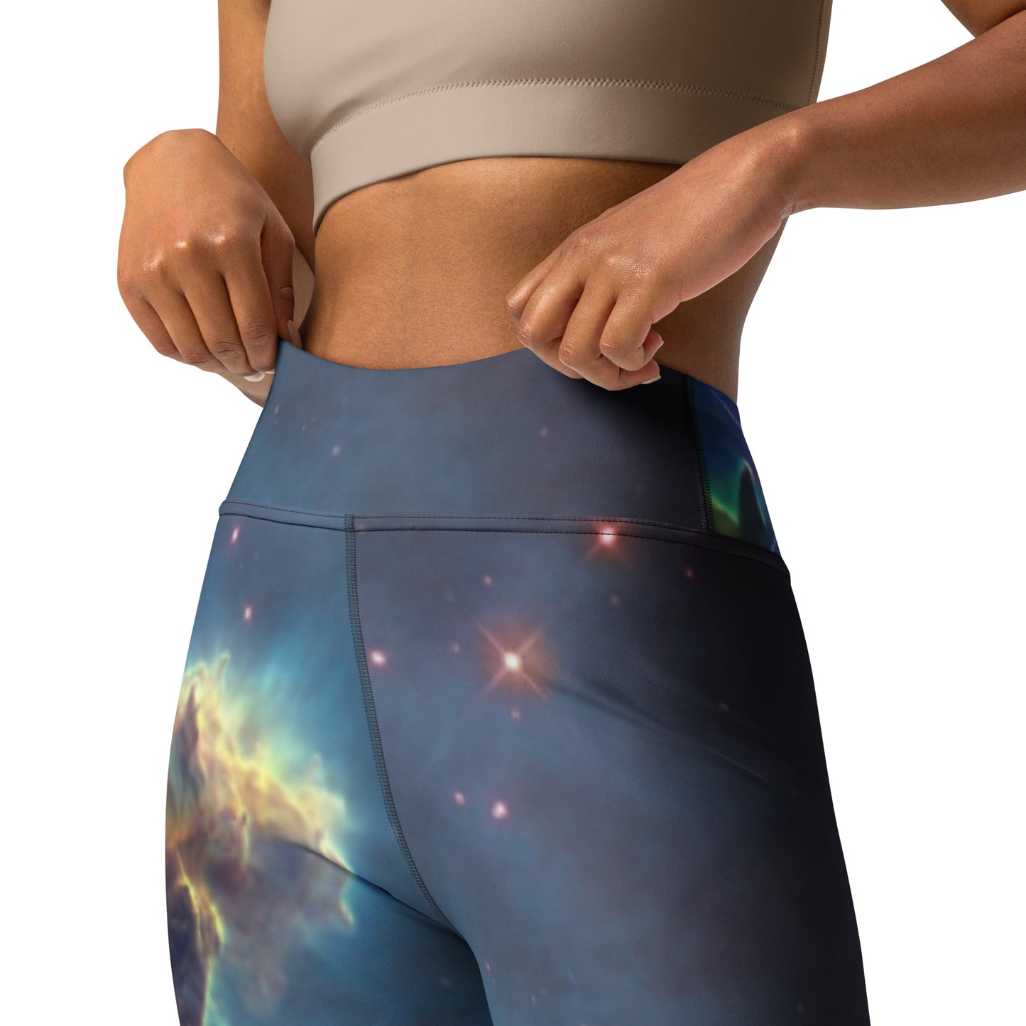 Star Birth Hydrogen Clouds - Yoga Leggings