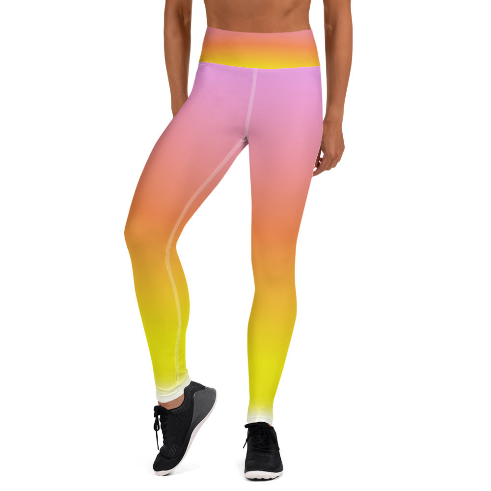 Radiant Sunrise - Yoga Leggings