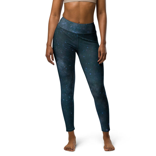 Interstellar Blue - Yoga Leggings