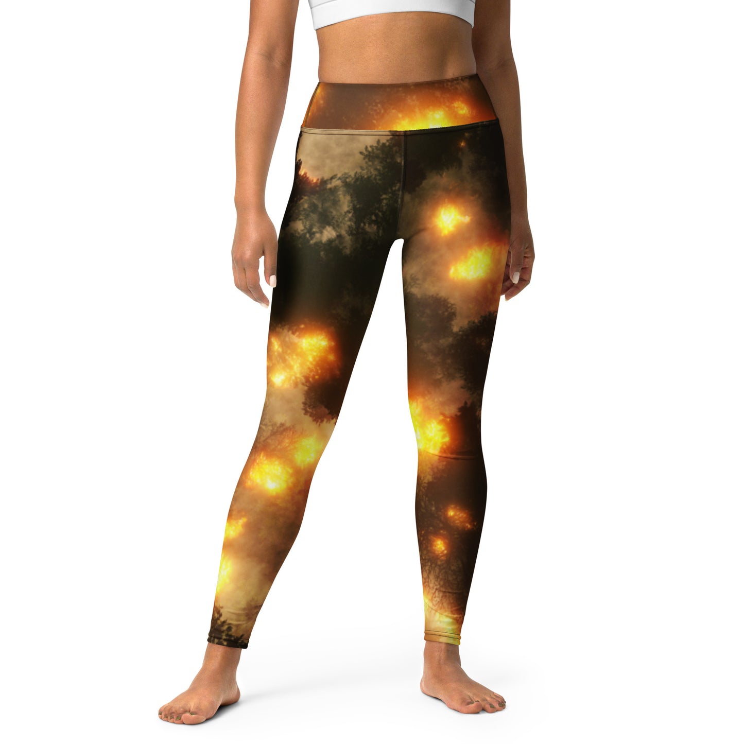 Fire Storm - Yoga Leggings