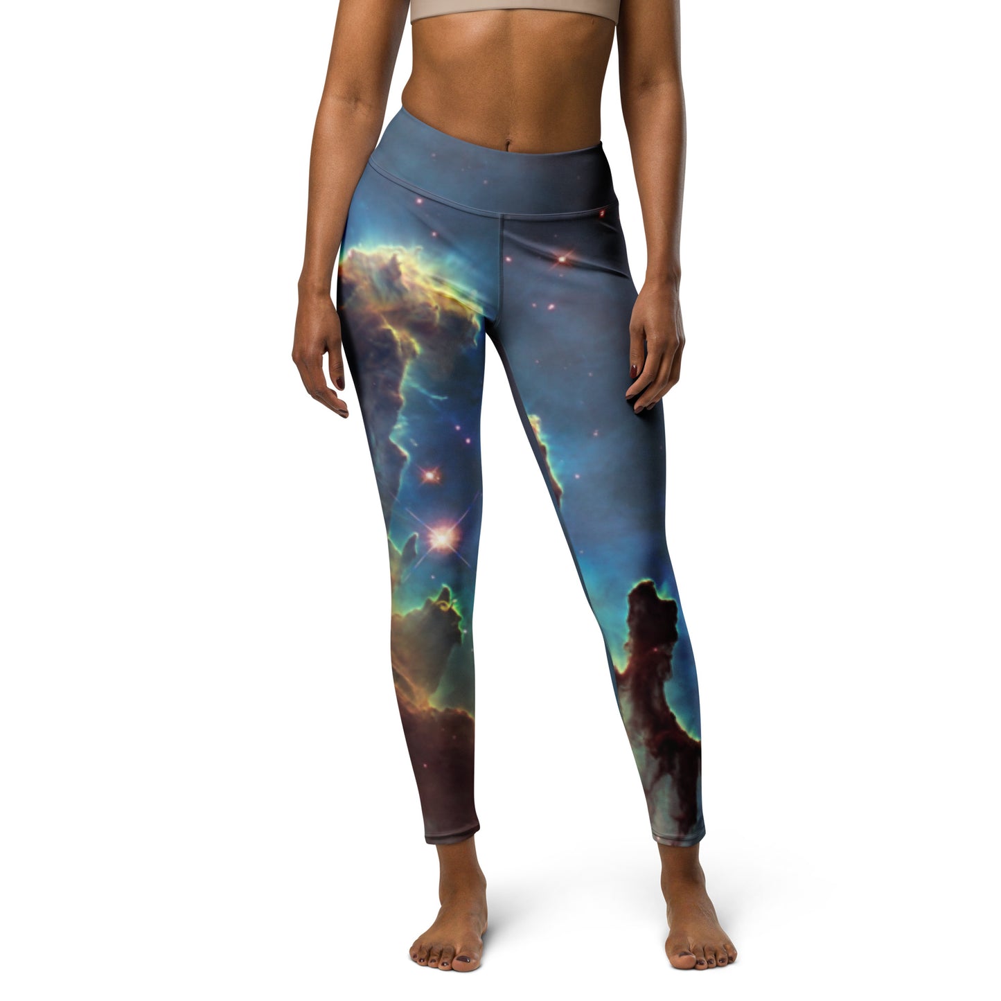 Star Birth Hydrogen Clouds - Yoga Leggings