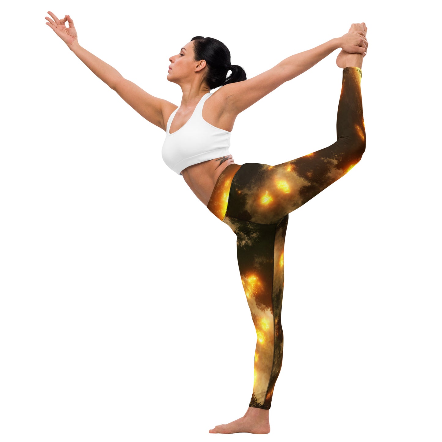 Fire Storm - Yoga Leggings