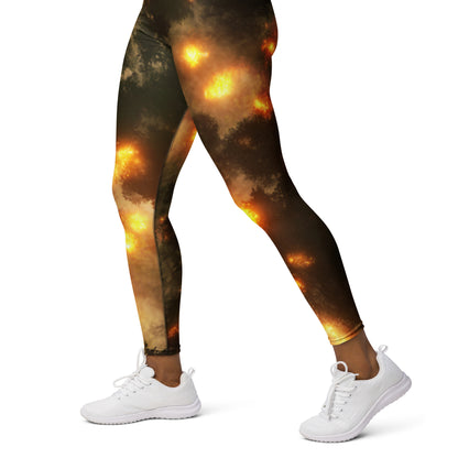 Fire Storm - Yoga Leggings