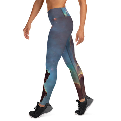 Star Birth Hydrogen Clouds - Yoga Leggings