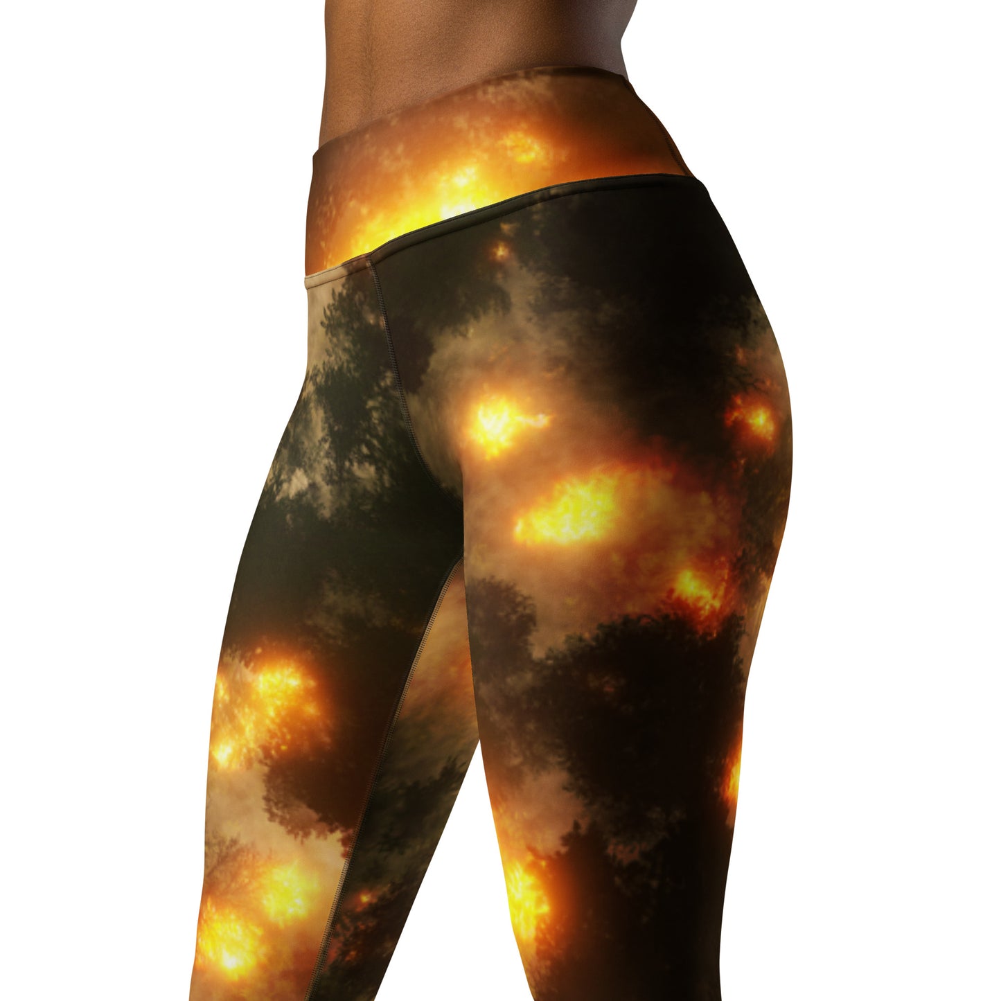 Fire Storm - Yoga Leggings