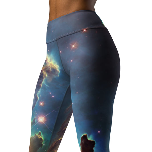 Star Birth Hydrogen Clouds - Yoga Leggings