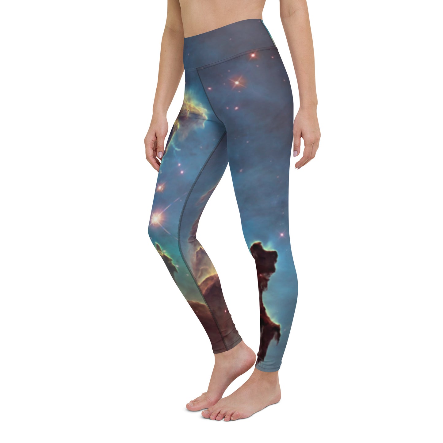 Star Birth Hydrogen Clouds - Yoga Leggings