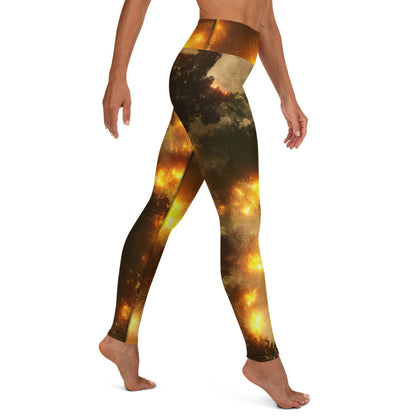 Fire Storm - Yoga Leggings