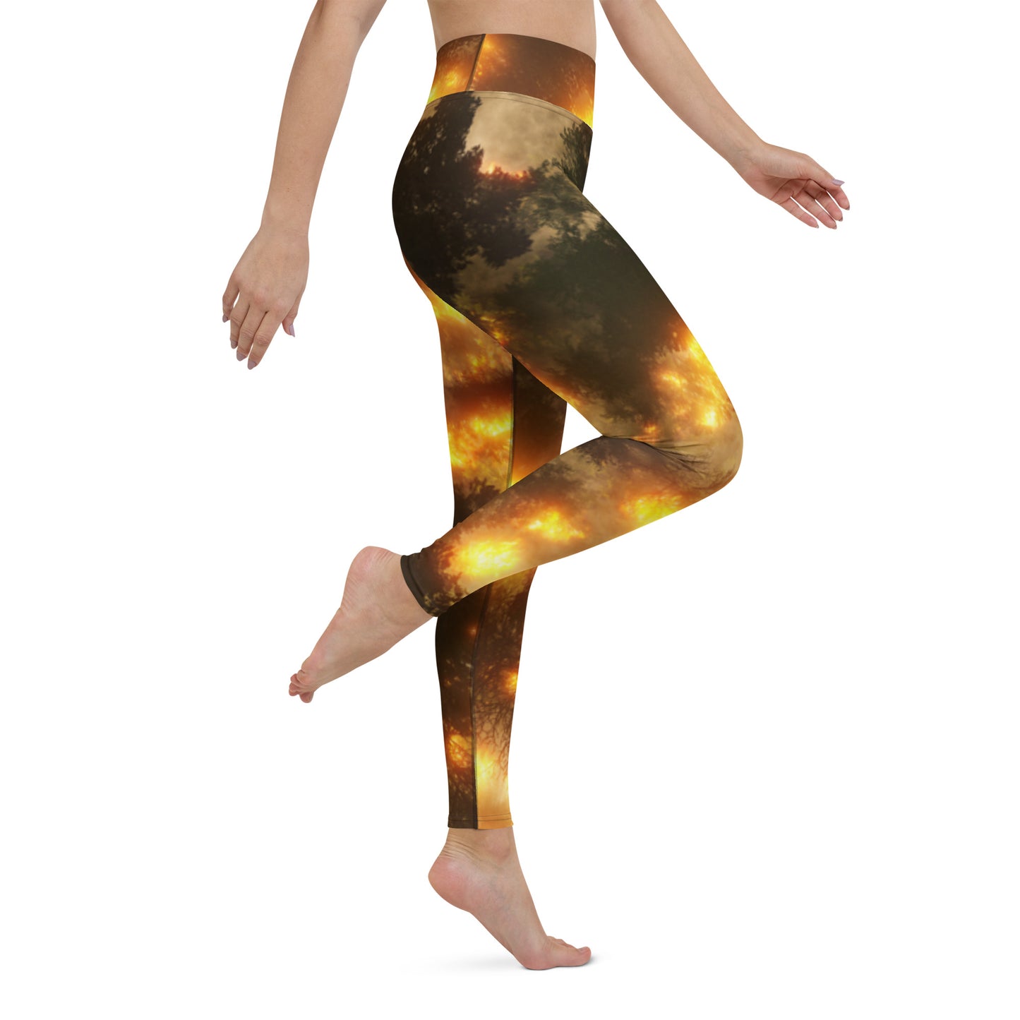 Fire Storm - Yoga Leggings