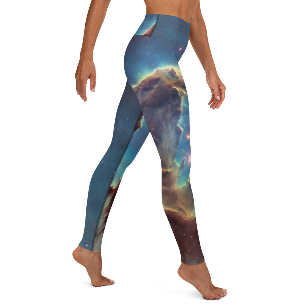 Star Birth Hydrogen Clouds - Yoga Leggings