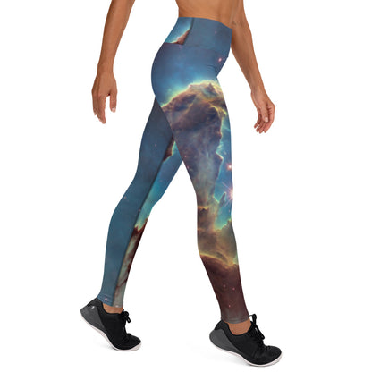 Star Birth Hydrogen Clouds - Yoga Leggings