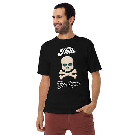 Hello Goodbye - Men’s premium ring-spun cotton tee