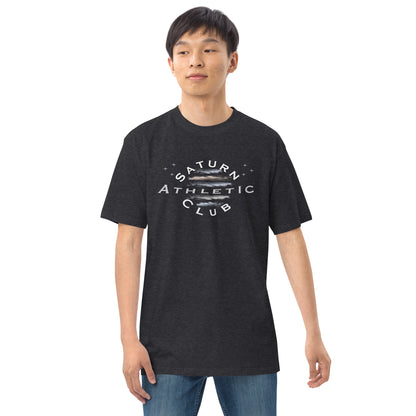 Saturn Athletic Club - 100% combed ring-spun cotton men’s premium heavyweight tee