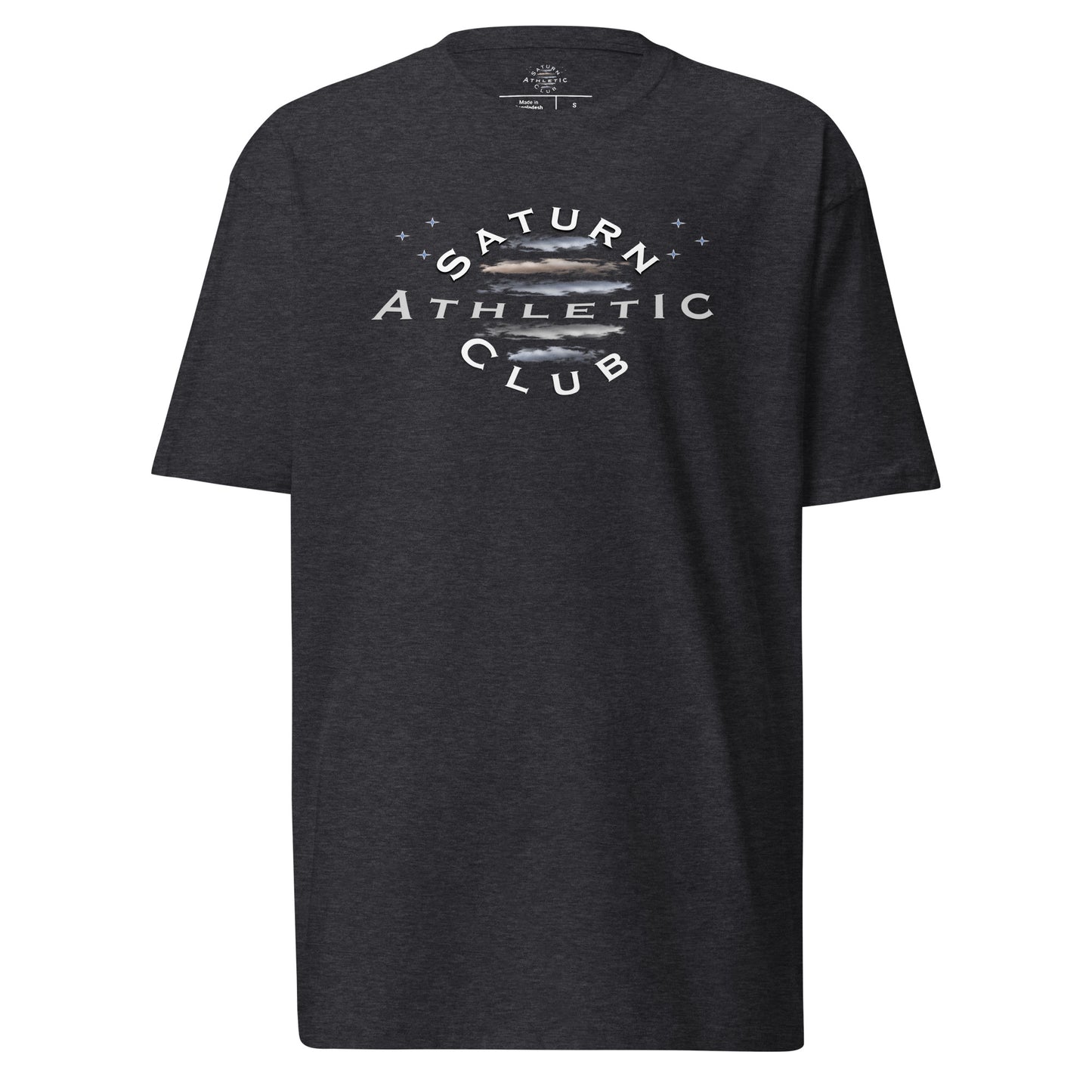 Saturn Athletic Club - 100% combed ring-spun cotton men’s premium heavyweight tee