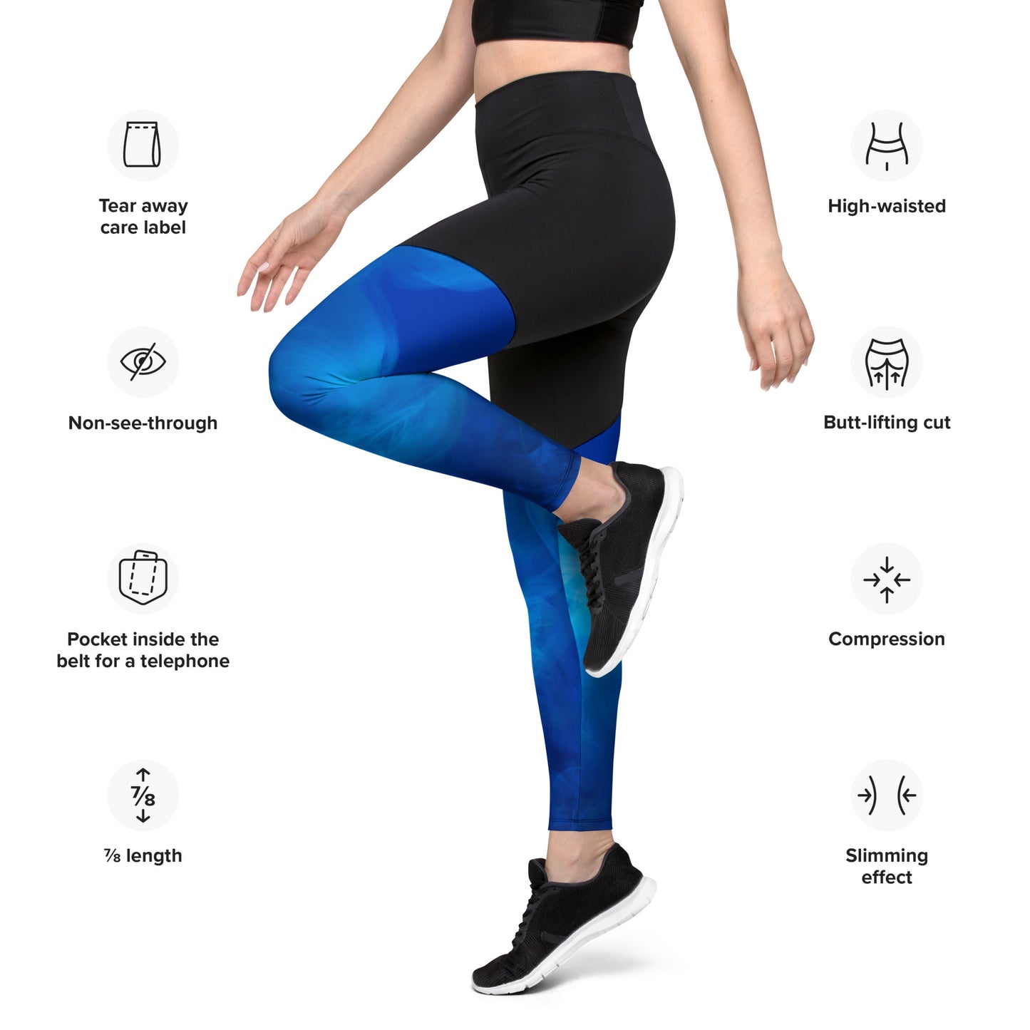 Stellar Cloud - Sports Leggings