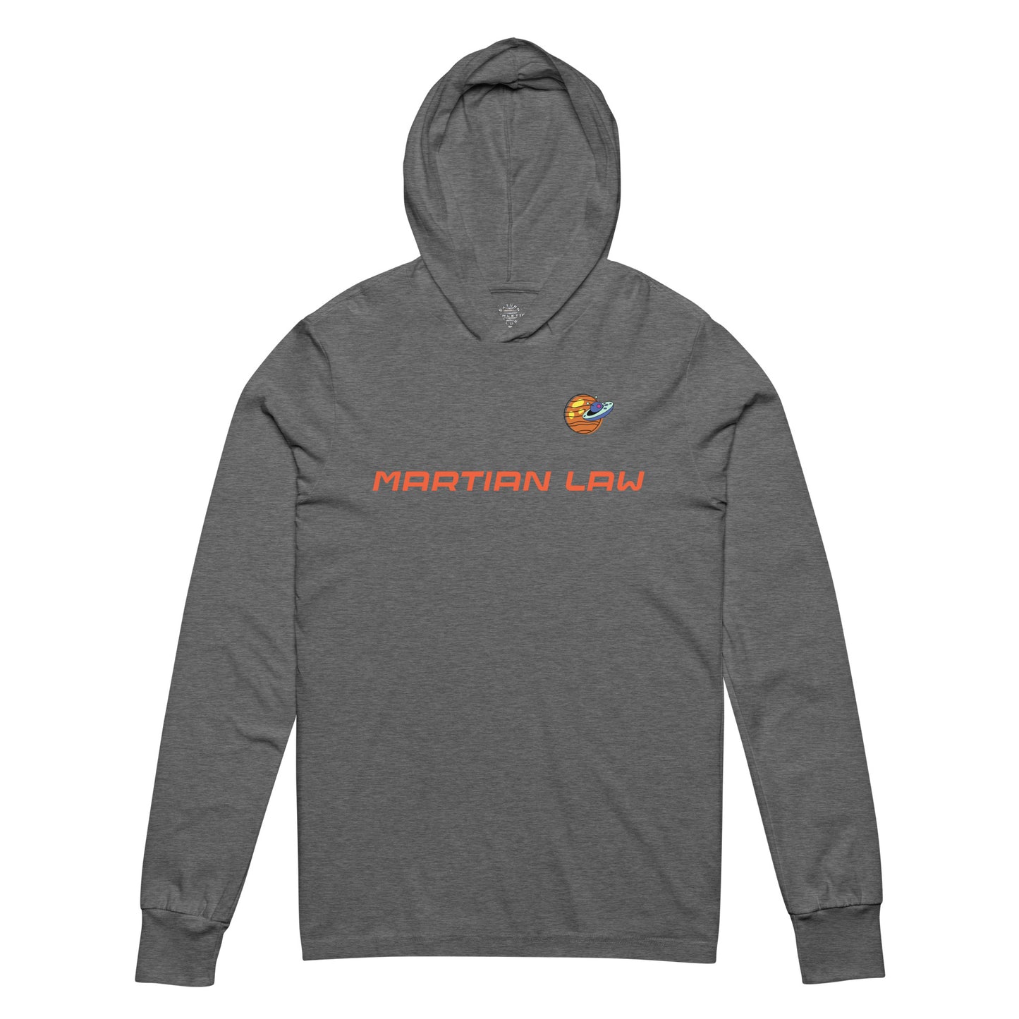 Martian Law - Hooded long-sleeve tee