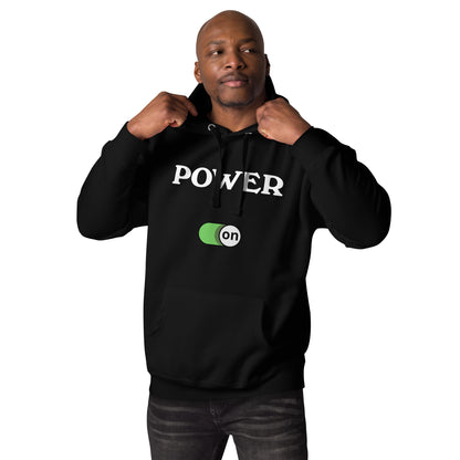 Power On - Men's Hoodie