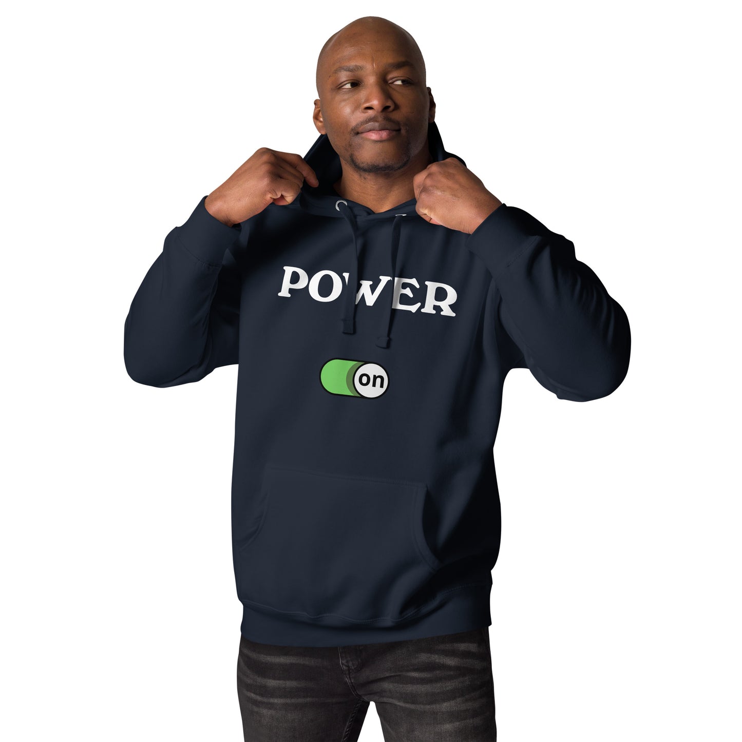 Power On - Men's Hoodie