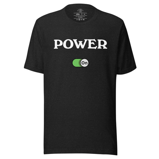 Power On - Combed and Ring-spun Cotton T-shirt