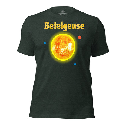 Betelgeuse Appears - combed and ring-spun t-shirt