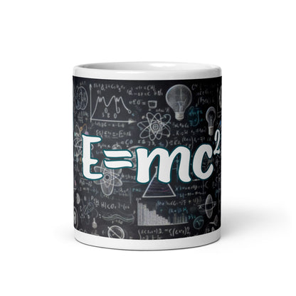 Mass Energy Equation White Glossy Mug