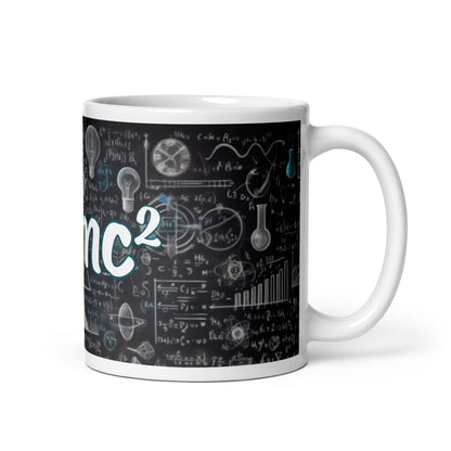 Mass Energy Equation White Glossy Mug